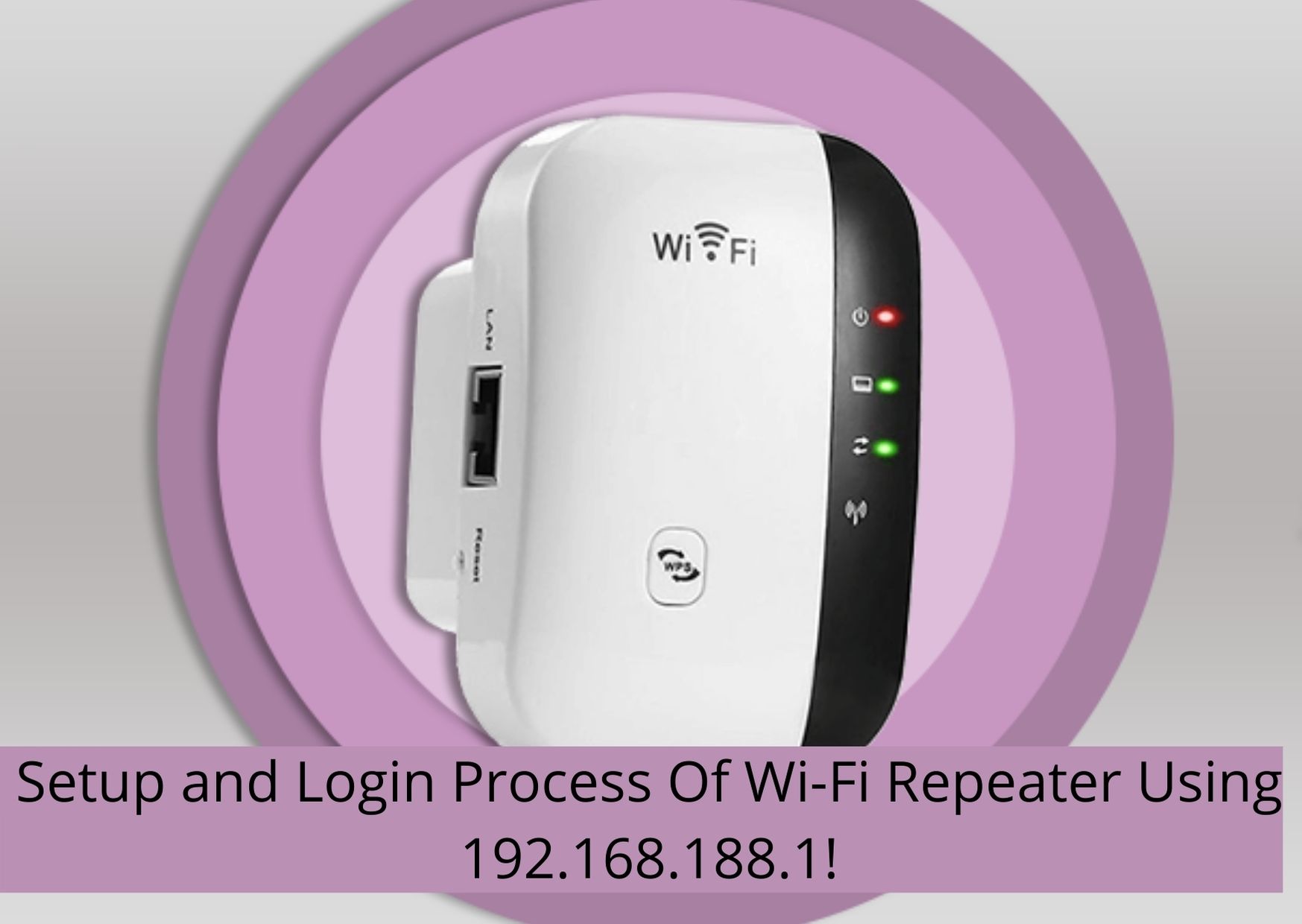 Wi-Fi Repeater Using 192.168.188.1